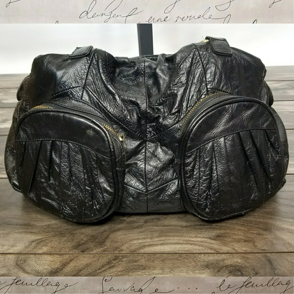 DeDe Leather Handbag - Picture 1 of 6